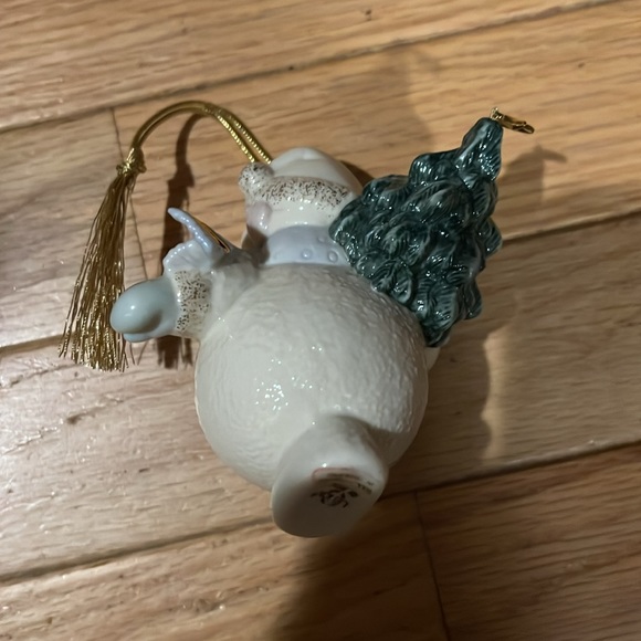 Lenox porcelain china collectible snowman ornament. NIB 3rd in series. Adorable! - Picture 8 of 10